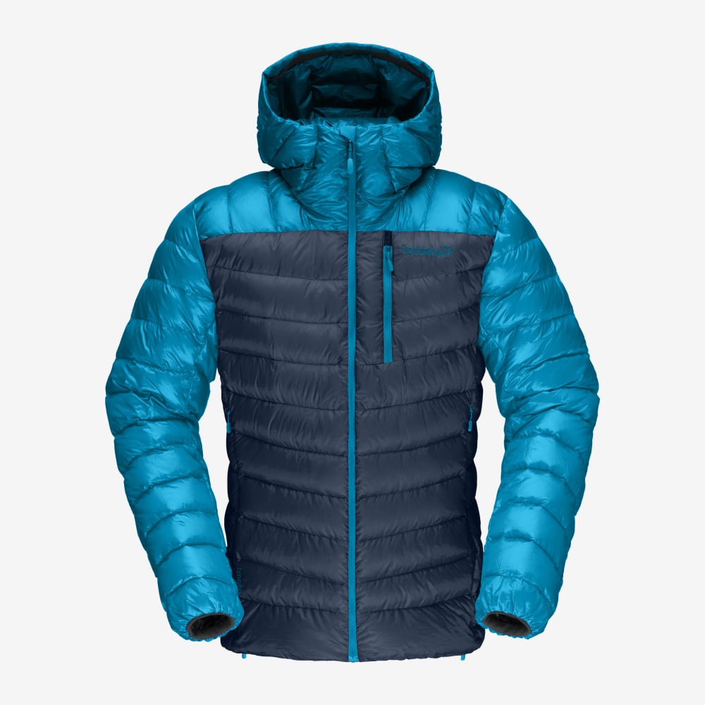 Norröna lyngen down850 Hood M’s Hawaiian surf/Indigo Night – peloton.is