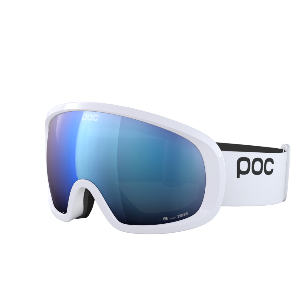 POC Fovea Mid Hydrogen White Partly Sunny Blue