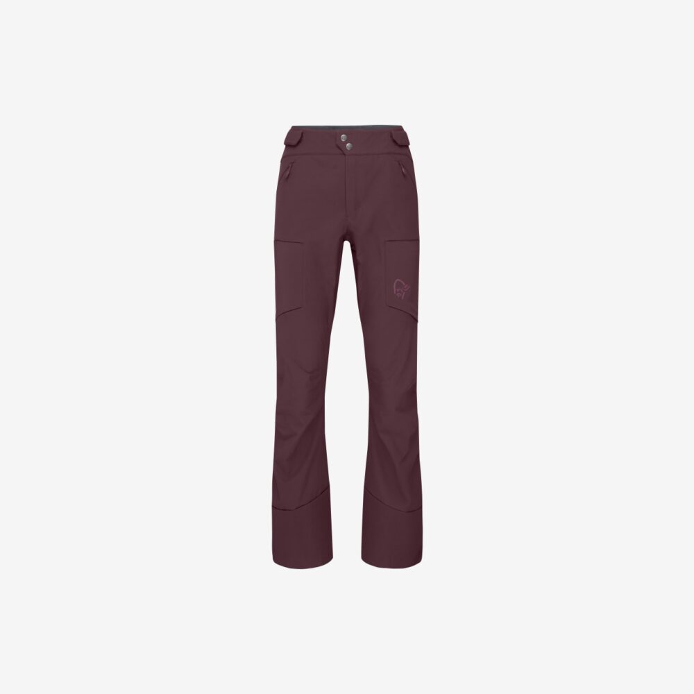 Norröna lyngen hiloflex200 slim Pants W's Tawny Port