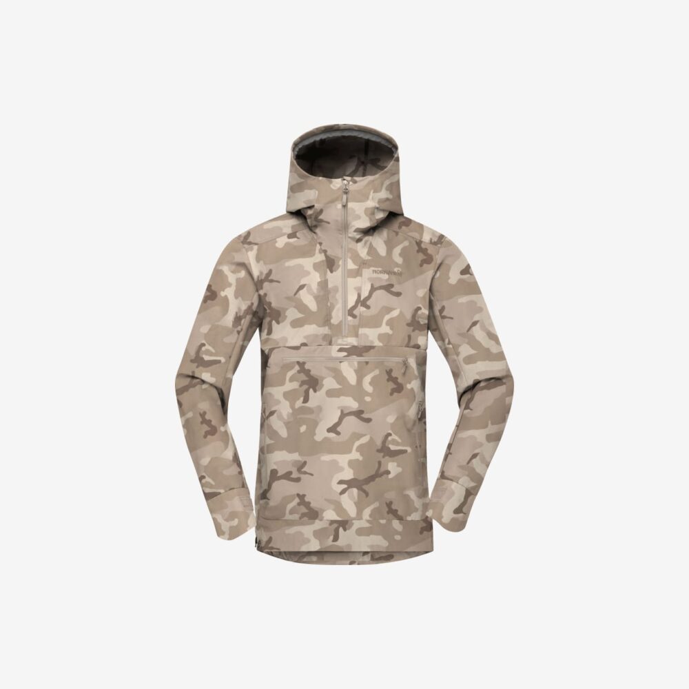 Norröna femund cotton Anorak M's Beige Camo