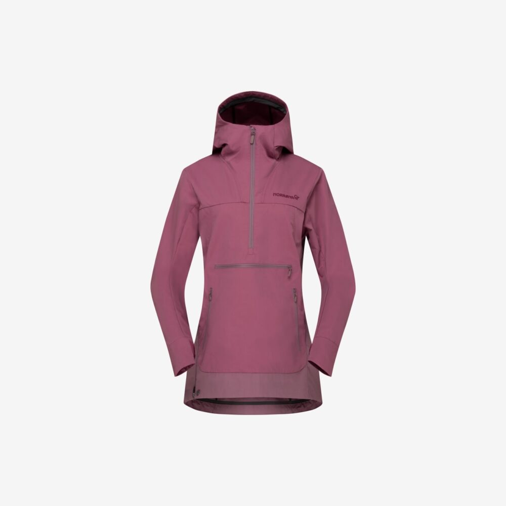 Norröna femund cotton Anorak W's Grape Shake