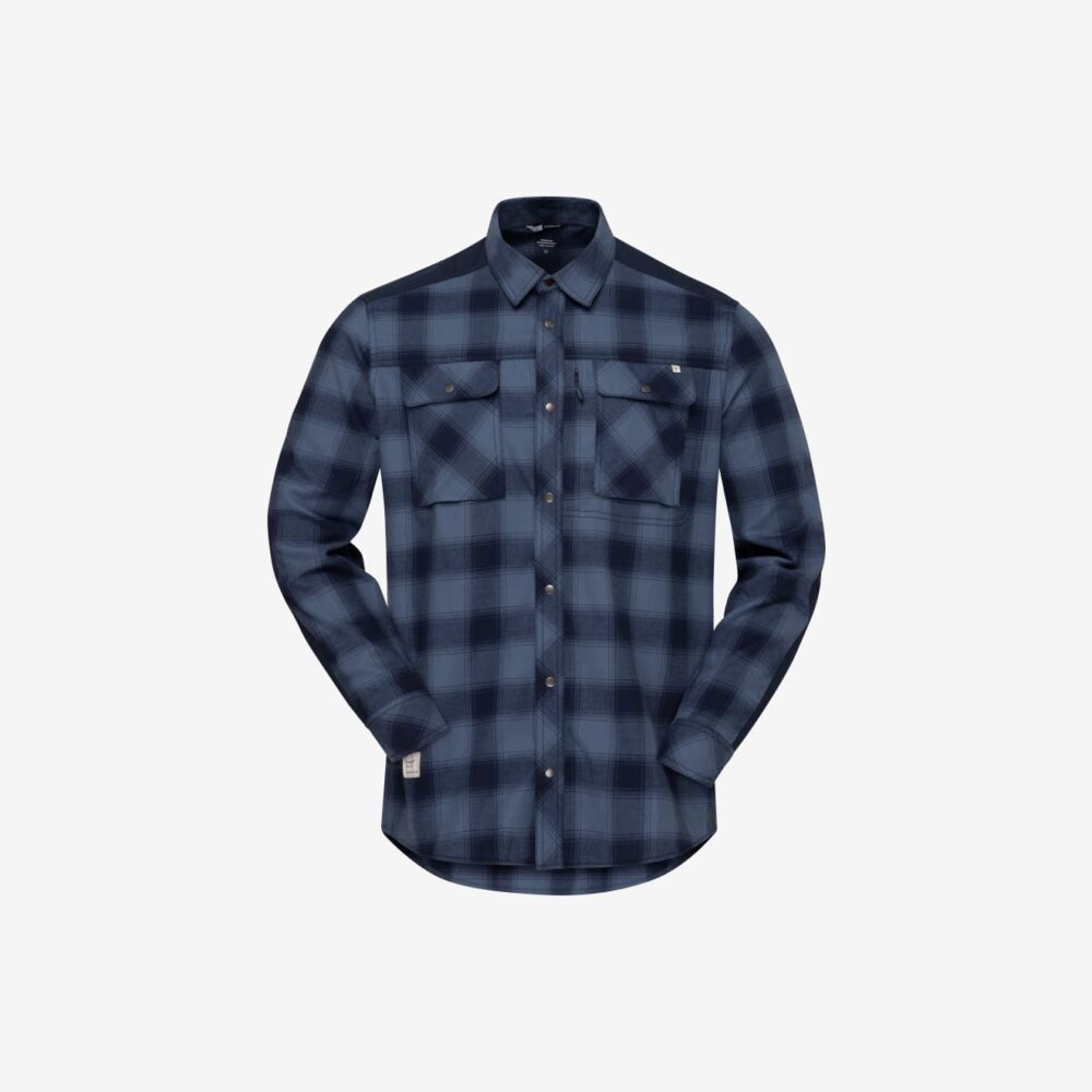 Norröna femund flannel Shirt M's Navy Blazer