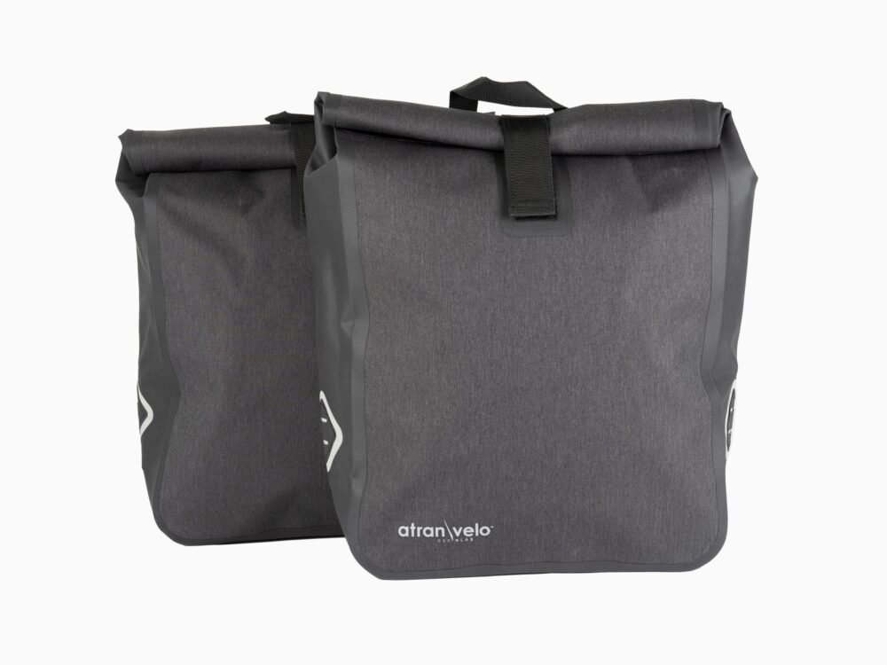 AtranVelo Travel Double Side Panniers Black